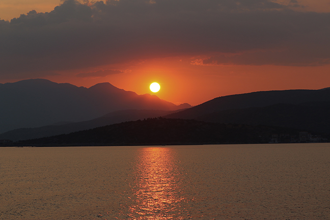 Aegean Sunset, Coast of Turkey